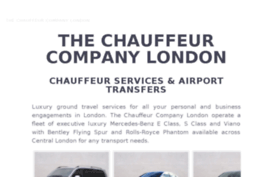thechauffeurservices.co.uk