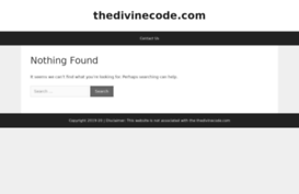 thedivinecode.com