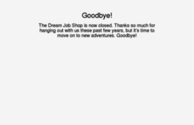 thedreamjobshop.com