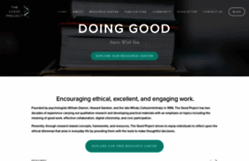 thegoodproject.org
