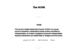 thehcmr.org