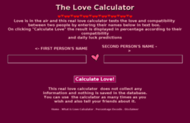 thelovecalculator.org
