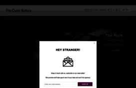 thequietbefore.com