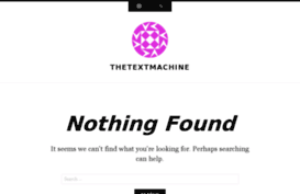 thetextmachine.com