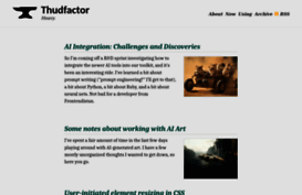 thudfactor.com