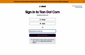 tiandotcom.slack.com