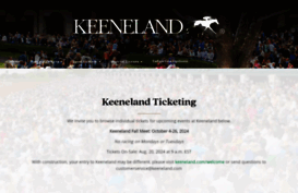 tickets.keeneland.com