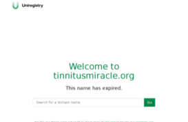 tinnitusmiracle.org