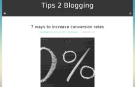 tips2blogging.com