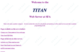 titan.sfasu.edu