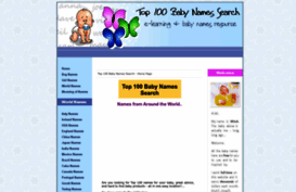 top-100-baby-names-search.com