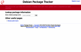 tracker.debian.org
