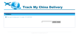 trackmychinadelivery.com
