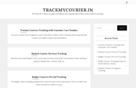 trackmycourier.in