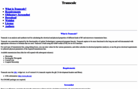 transcalc.sourceforge.net