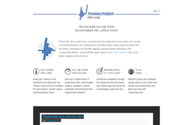transcriber-pro.com