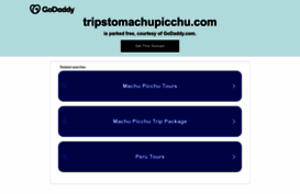 tripstomachupicchu.com