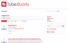 tubebuddy.uservoice.com