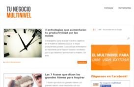 tunegociomultinivel.com