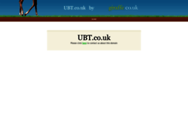 ubt.co.uk