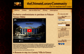 ultimate-luxury-community.com