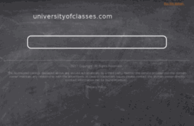 universityofclasses.com