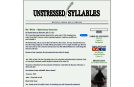 unstressedsyllables.com