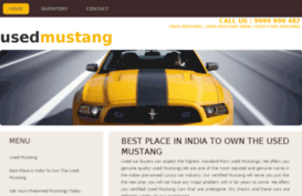 usedmustang.in