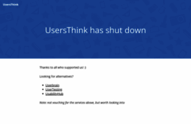 usersthink.com
