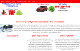 vancouverautofinancing.ca