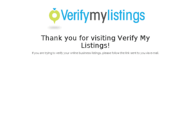 verifymylistings.com
