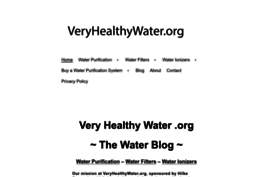 veryhealthywater.org