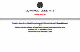 vidyasagar.ac.in
