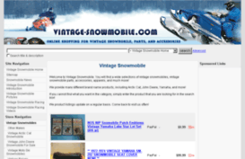 vintage-snowmobile.com