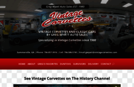 vintagecorvettes.com