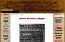 virginiadeclarationofrights.com