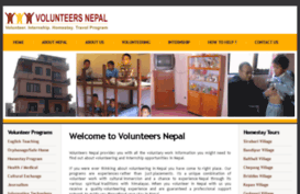 volunteersnepal.com