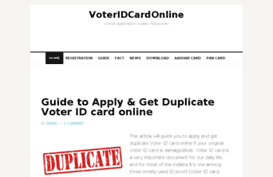 voteridcardonline.com