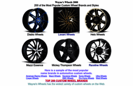 wayneswheels2000.com