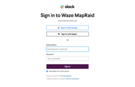 wazemapraid.slack.com