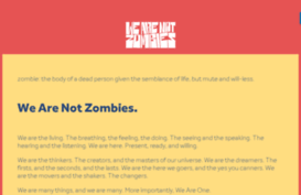 wearenotzombies.tv