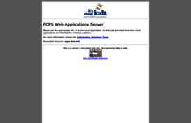webapps.fcps.net