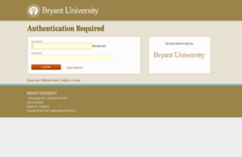 webauth.bryant.edu