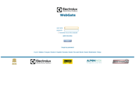 webgate.electrolux.com