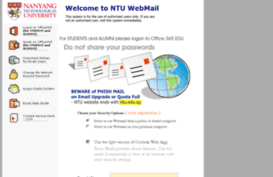 webmail.ntu.edu.sg