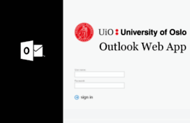 webmail.uio.no