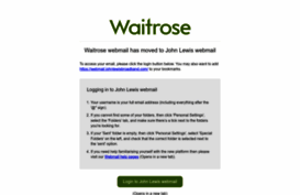 webmail.waitrose.com