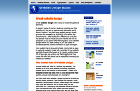websitedesignbasics.com