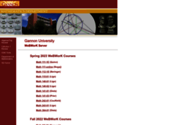 webwork.gannon.edu