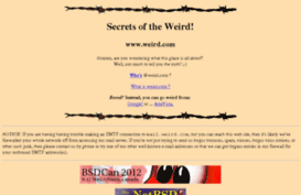 weird.com
